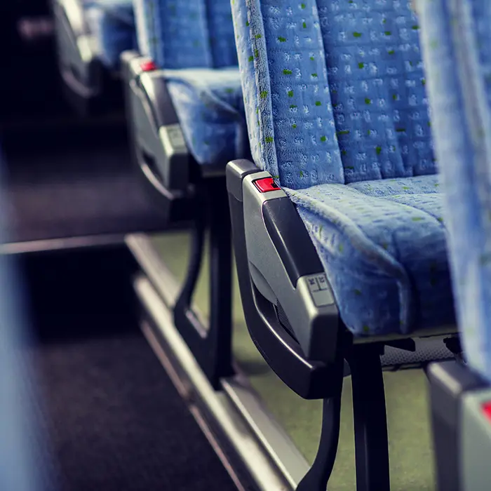Pranje sedista u autobusu